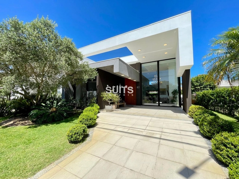 Linda casa térrea mobiliada no condomínio Malibu