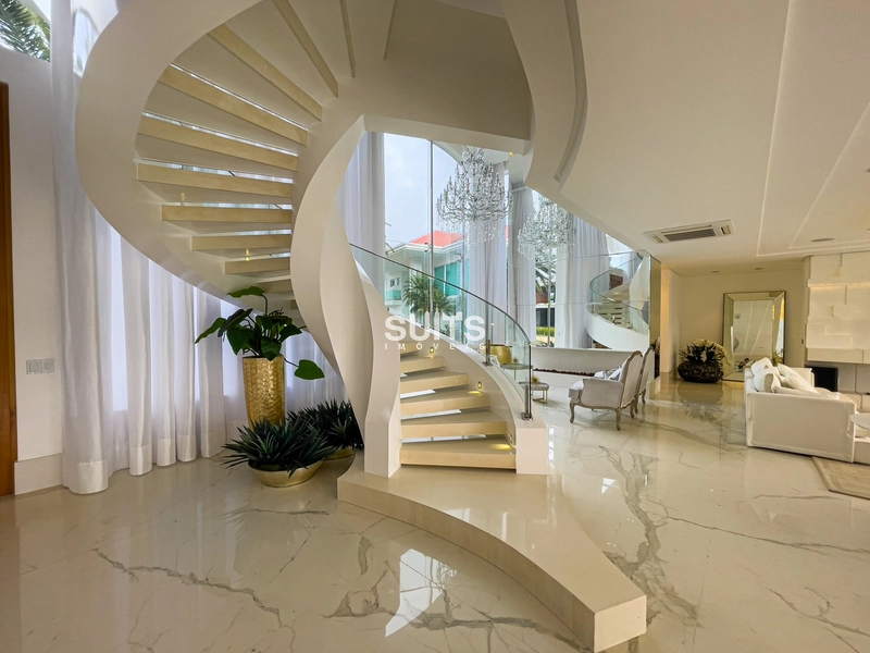 Incrível mansão beira lago no condomínio Enseada: 33ª foto da galeria de imagens do imóvel