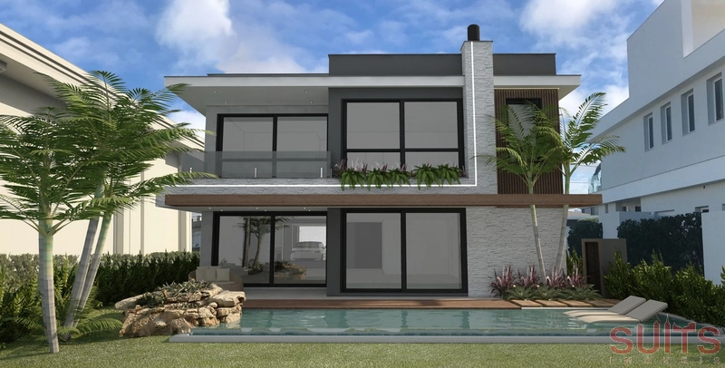 Mansão beira lago de alto padrão no condomínio Enseada: 6ª foto da galeria de imagens do imóvel