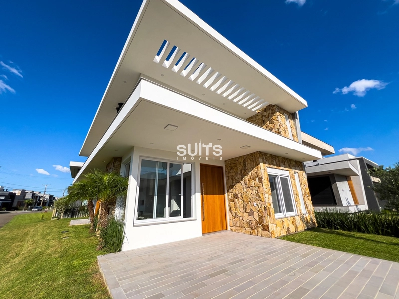 Excelente sobrado de esquina à venda no condomínio Blue: 3ª foto da galeria de imagens do imóvel