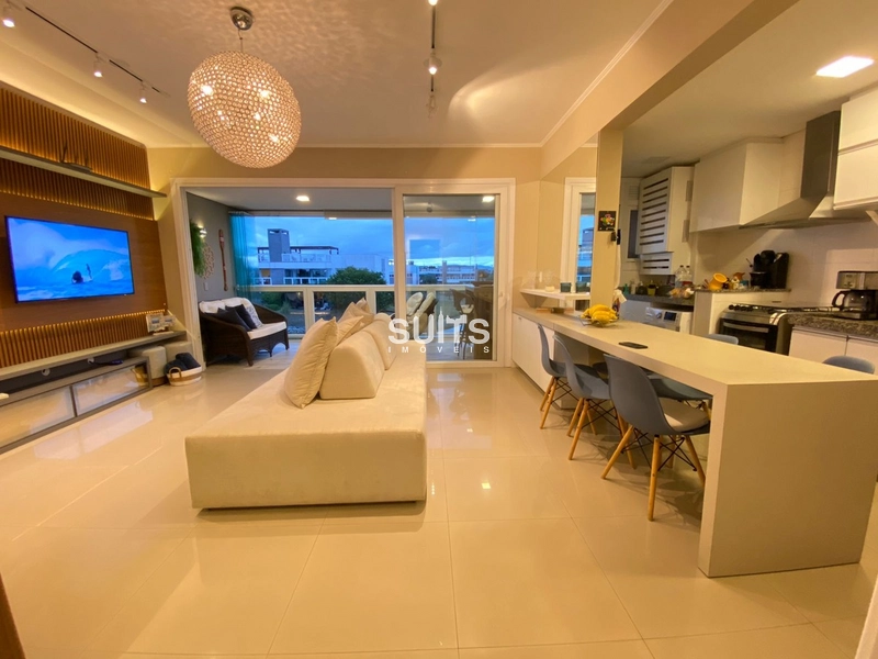 Apartamento mobiliado e decorado no condomínio Rossi Atlântida