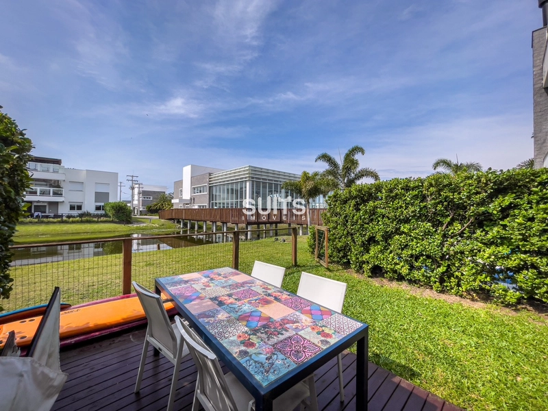 Apartamento giardino na beira do lago no cond. Rossi Atlântida: 4ª foto da galeria de imagens do imóvel