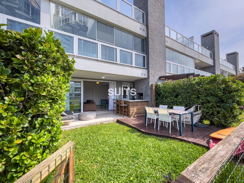 Apartamento giardino na beira do lago no cond. Rossi Atlântida