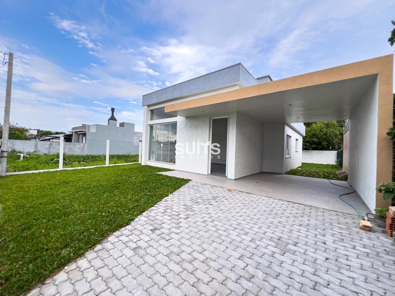 Casa nova na praia de Noiva do Mar