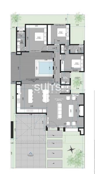 Excelente casa térrea à venda no condomínio Allure Beach: 3ª foto da galeria de imagens do imóvel