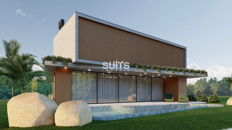 Sobrado a beira lago de alto padrão no condomínio Enseada: 9ª foto da galeria de imagens do imóvel