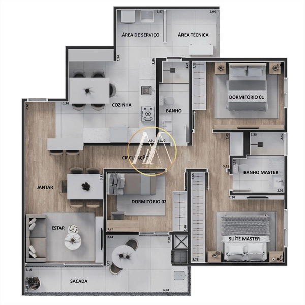 Splendore - apartamento à venda com 3 quartos, suíte e 95m²: 7ª foto da galeria de imagens do imóvel