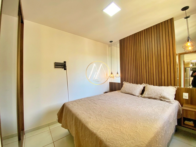 Apartamento mobiliado à venda com 3 quartos, piscina e lazer completo: 14ª foto da galeria de imagens do imóvel