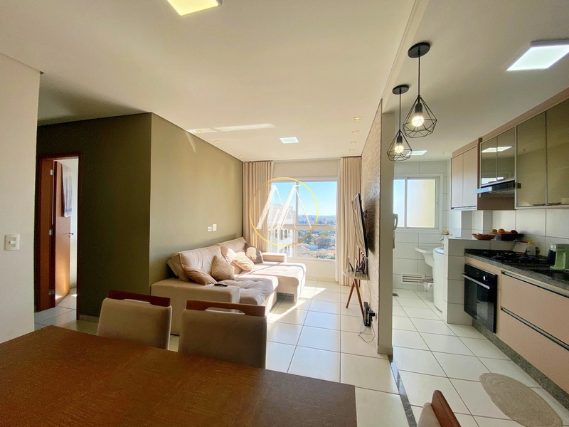 Apartamento mobiliado à venda com 3 quartos, piscina e lazer completo: 5ª foto da galeria de imagens do imóvel