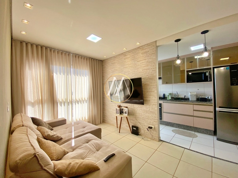 Apartamento mobiliado à venda com 3 quartos, piscina e lazer completo: 12ª foto da galeria de imagens do imóvel