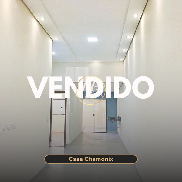 Casa nova à venda, 80m², 3 dormitórios, uma suíte - Chamonix, Londrina: 1ª foto da galeria de imagens do imóvel
