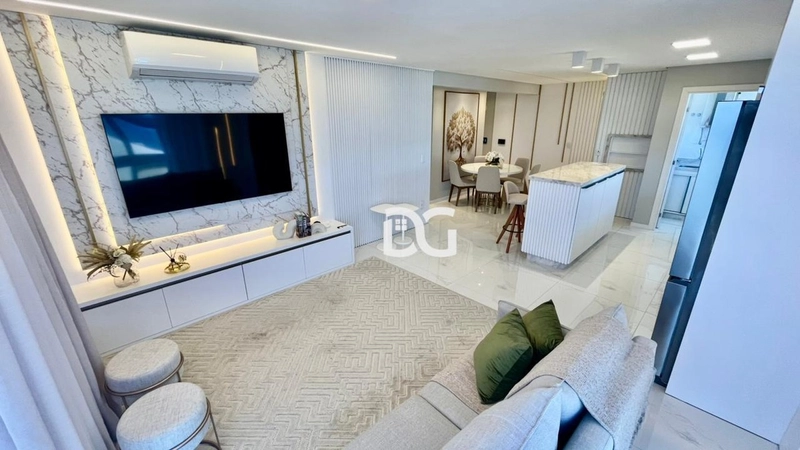 Apartamento totalmente mobiliado e decorado: 3ª foto da galeria de imagens do imóvel