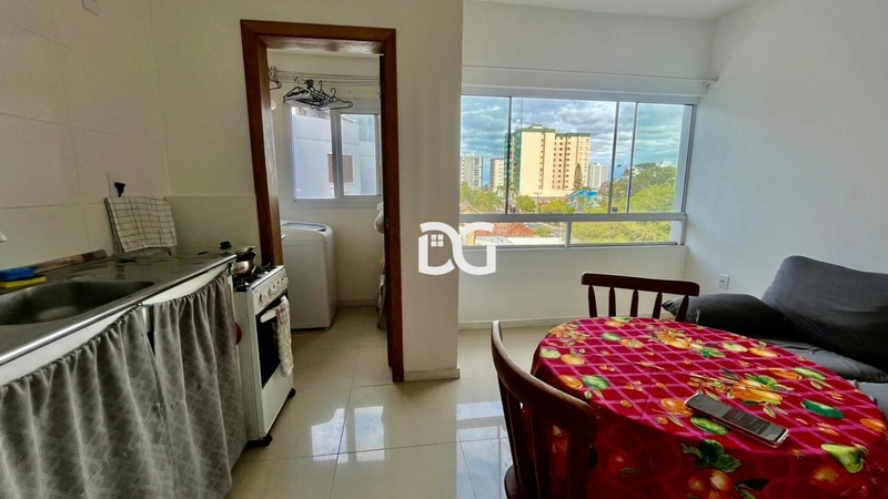Apartamento de 1 dormitório com sacada integrada: 6ª foto da galeria de imagens do imóvel