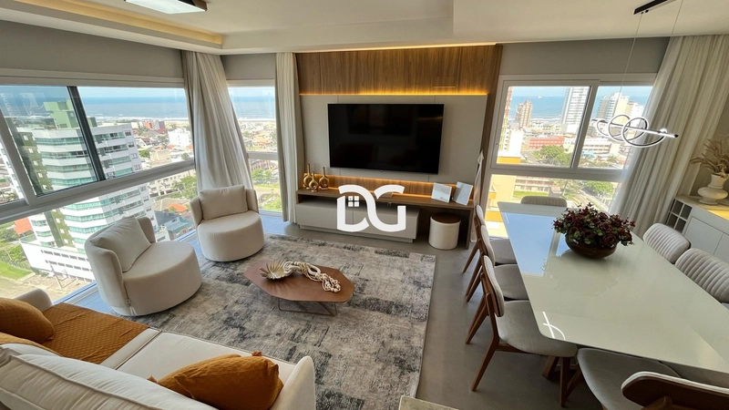 Apartamento mobiliado e decorado, composto por 3 dormitórios: 6ª foto da galeria de imagens do imóvel