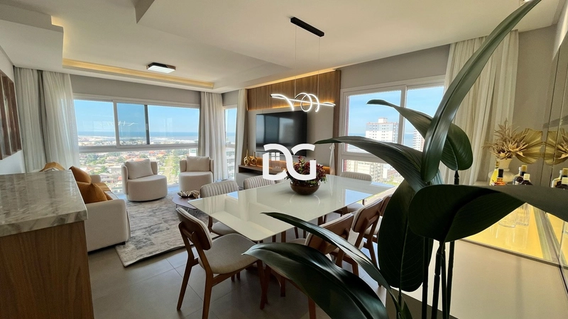 Apartamento mobiliado e decorado, composto por 3 dormitórios: 8ª foto da galeria de imagens do imóvel