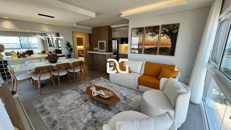 Apartamento mobiliado e decorado, composto por 3 dormitórios: 3ª foto da galeria de imagens do imóvel