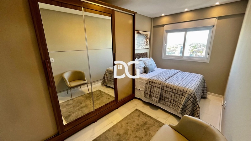 Apartamento mobiliado e decorado com excelente bom gosto: 10ª foto da galeria de imagens do imóvel