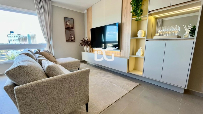 Apartamento mobiliado e decorado com vista para o mar.: 4ª foto da galeria de imagens do imóvel
