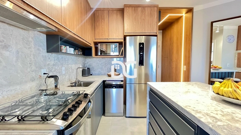 Encante-se com este apartamento mobiliado e decorado: 14ª foto da galeria de imagens do imóvel