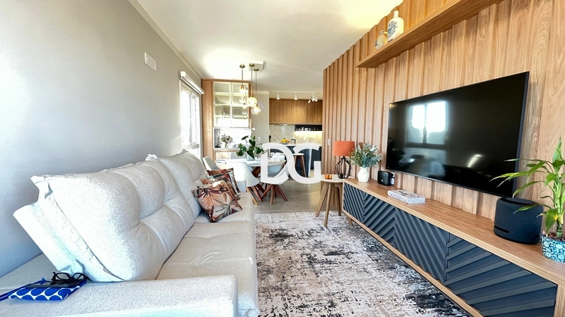 Encante-se com este apartamento mobiliado e decorado: 9ª foto da galeria de imagens do imóvel