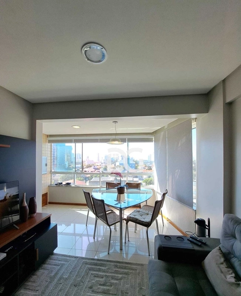 Apartamento de 1 suite e sacada com churrasqueira: 6ª foto da galeria de imagens do imóvel