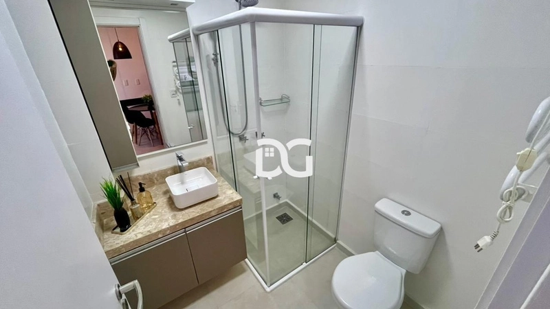 Apartamento mobiliado e decorado de 1 dorm.: 10ª foto da galeria de imagens do imóvel