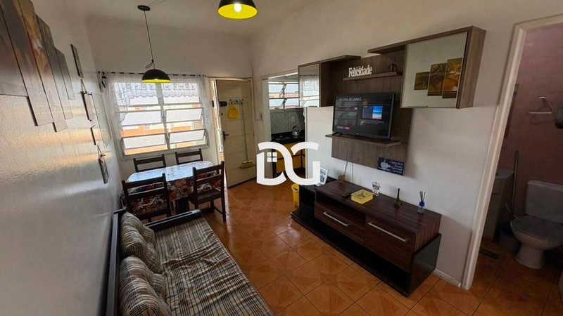 Apartamento de 1 dormitório divido para 2 dormitórios: 3ª foto da galeria de imagens do imóvel
