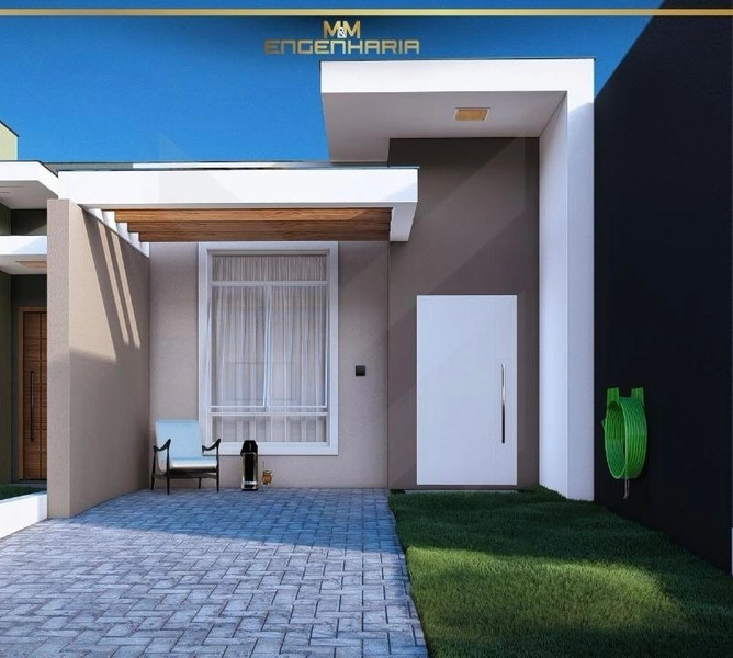Casa ampla e bem distribuída, composta por 3 dormitórios: 2ª foto da galeria de imagens do imóvel
