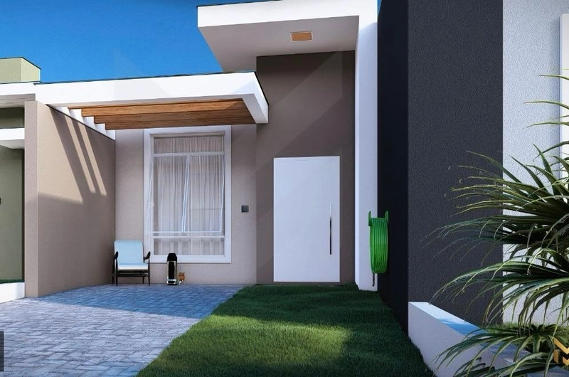 Casa ampla e bem distribuída, composta por 3 dormitórios: 1ª foto da galeria de imagens do imóvel