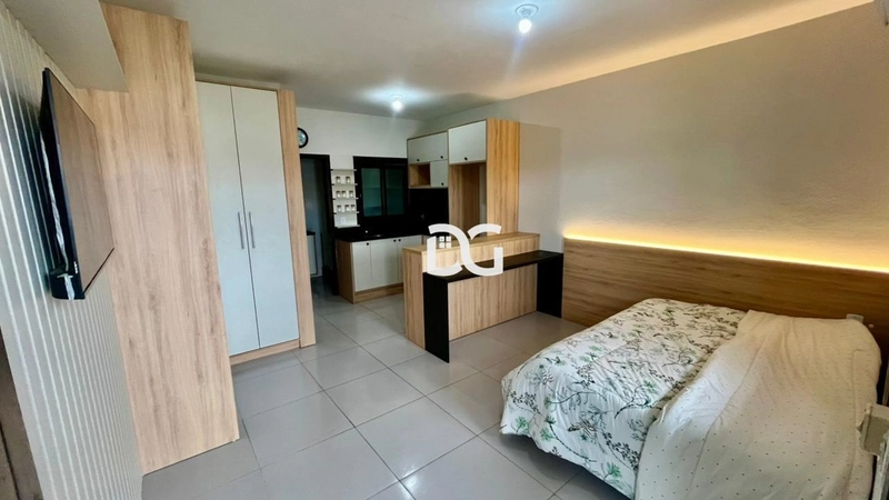Apartamento JK aconchegante a apenas 150 metros da praia: 5ª foto da galeria de imagens do imóvel