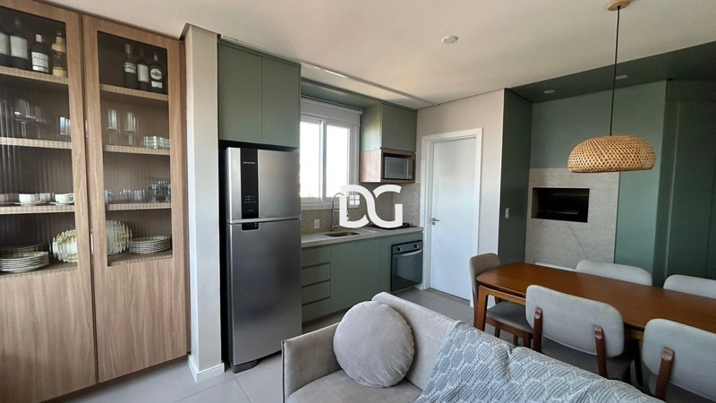 Apartamento mobiliado com 2 dormitórios: 6ª foto da galeria de imagens do imóvel