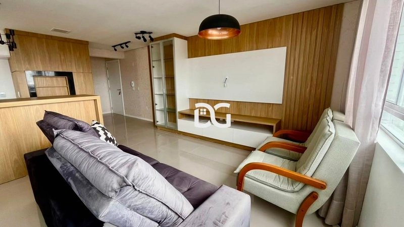 Apartamento mobiliado com excelente distribuição dos ambientes: 4ª foto da galeria de imagens do imóvel