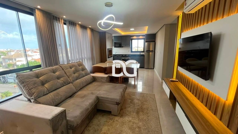 Apartamento confortável e bem distribuído, composto por 2 dormitórios: 3ª foto da galeria de imagens do imóvel