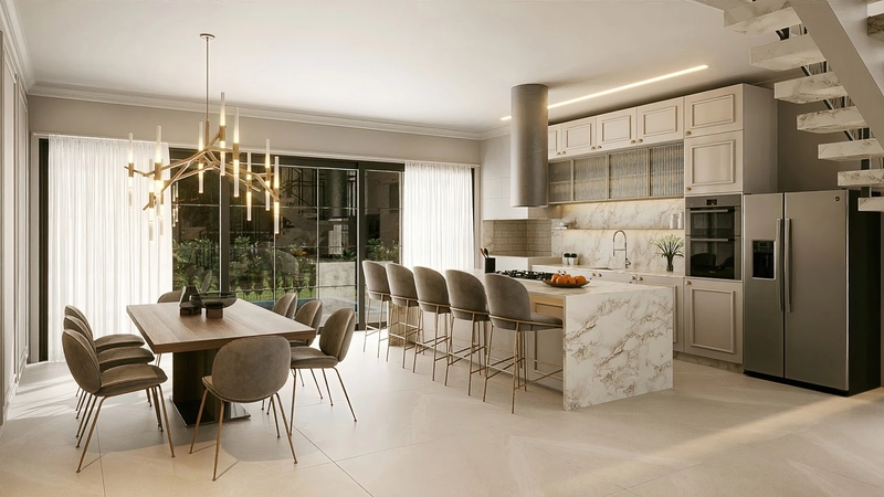 Casa em condomínio com arquitetura moderna e ambientes amplos: 5ª foto da galeria de imagens do imóvel