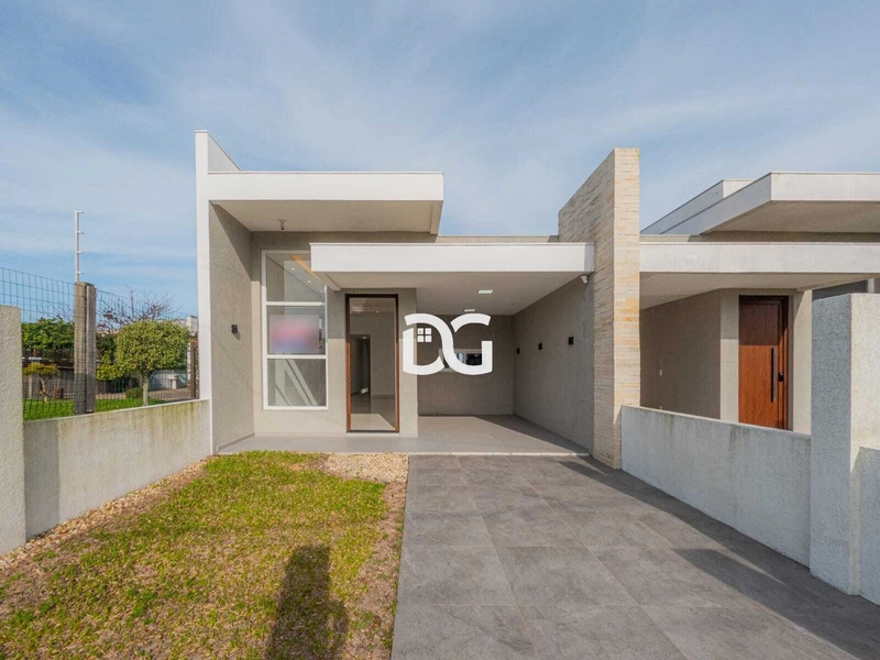 Casa geminada nova, moderna e aconchegante, com 3 dorm.: 1ª foto da galeria de imagens do imóvel