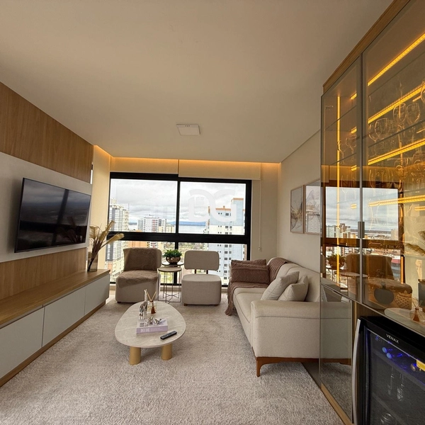Belíssimo apartamento com vista perene para o mar: 5ª foto da galeria de imagens do imóvel