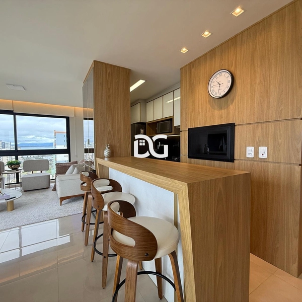 Belíssimo apartamento com vista perene para o mar: 9ª foto da galeria de imagens do imóvel