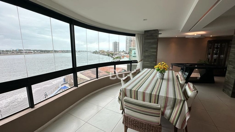 Belíssimo apartamento com vista para o rio e para o mar em Tramandaí: 7ª foto da galeria de imagens do imóvel