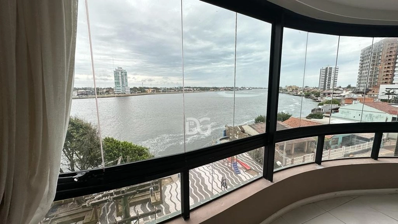 Belíssimo apartamento com vista para o rio e para o mar em Tramandaí: 10ª foto da galeria de imagens do imóvel