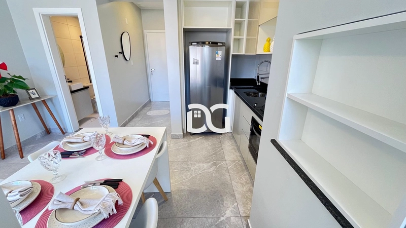 Apartamento de 1 dormitório, mobiliado e decorado: 8ª foto da galeria de imagens do imóvel