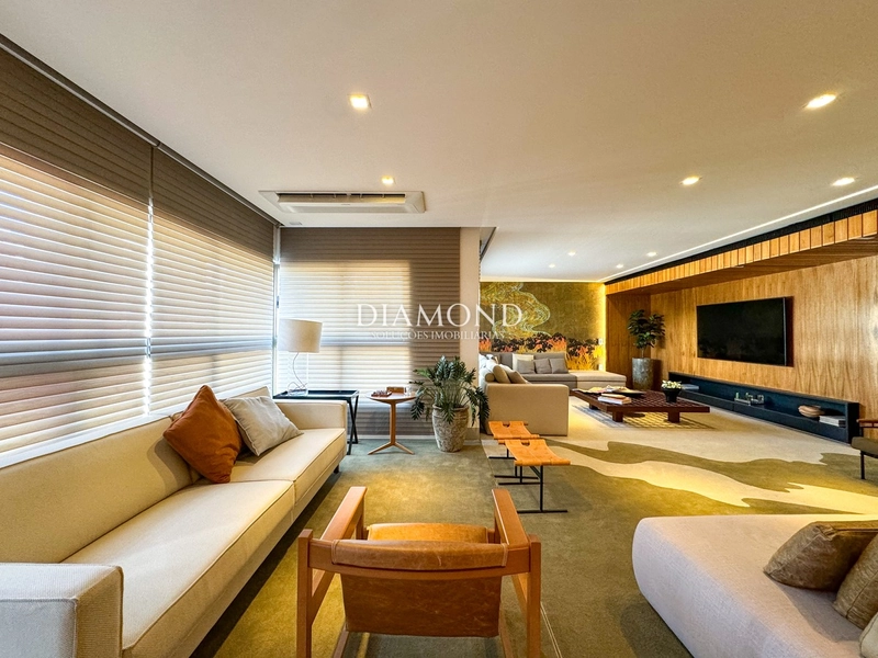 Apartamento de luxo mobiliado e decorado no Setor Marista: 3ª foto da galeria de imagens do imóvel