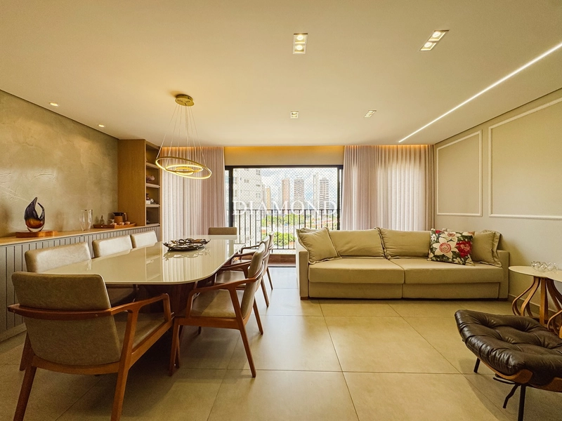 Apartamento mobiliado no Setor Marista: 2ª foto da galeria de imagens do imóvel