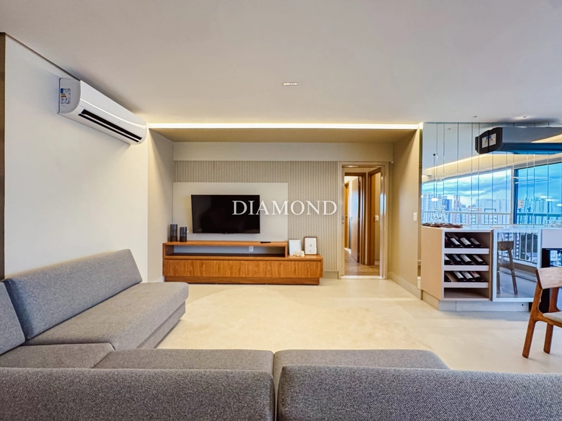 Apartamento mobiliado e decorado no Vox Home: 2ª foto da galeria de imagens do imóvel