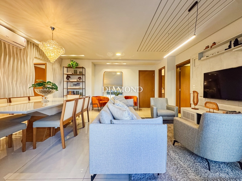 Apartamento mobiliado no Residencial Francisco Malheiros: 4ª foto da galeria de imagens do imóvel
