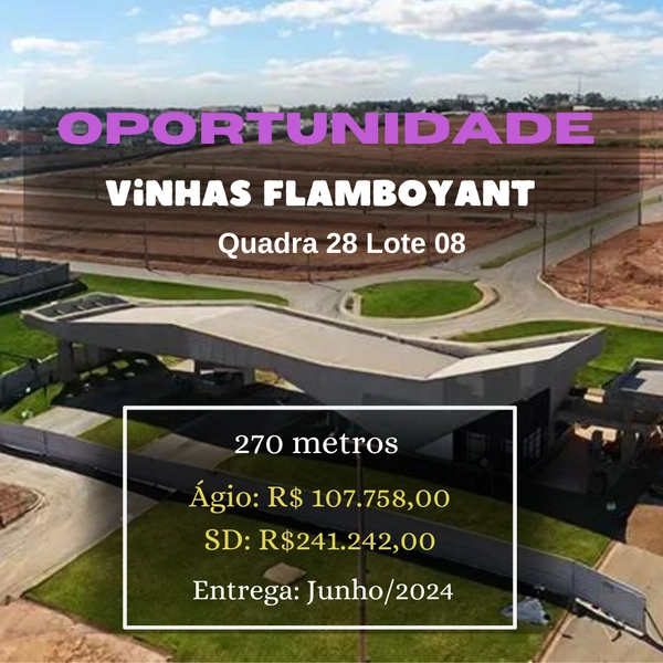 Lote Condomínio Vinhas Flamboyant: 1ª foto da galeria de imagens do imóvel