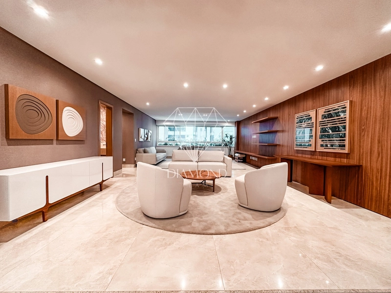 Luxuoso apartamento com 4 suítes mobiliado e decorado no Setor Marista: 5ª foto da galeria de imagens do imóvel