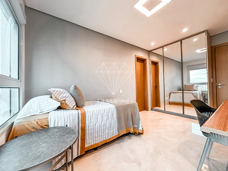 Luxuoso apartamento com 4 suítes mobiliado e decorado no Setor Marista: 18ª foto da galeria de imagens do imóvel