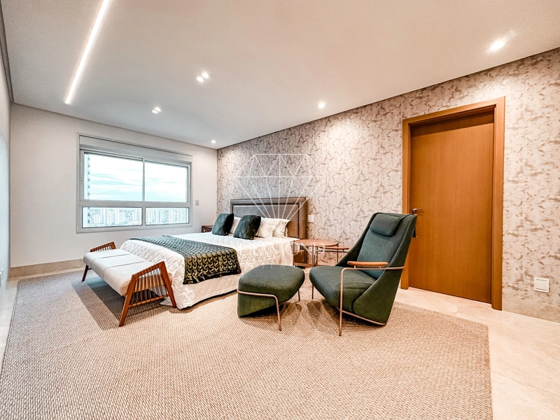 Luxuoso apartamento com 4 suítes mobiliado e decorado no Setor Marista: 22ª foto da galeria de imagens do imóvel