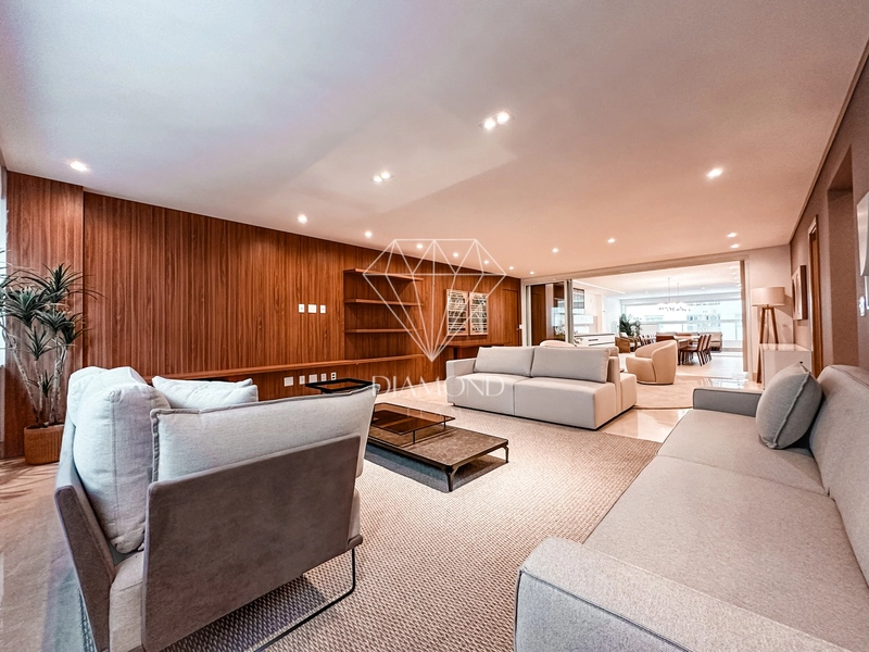 Luxuoso apartamento com 4 suítes mobiliado e decorado no Setor Marista: 1ª foto da galeria de imagens do imóvel
