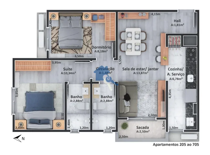 Residencial Di Napoli: 4ª foto da galeria de imagens do imóvel